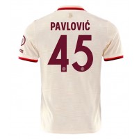 Bayern Munich Aleksandar Pavlovic #45 Tredjedrakt 2024-25 Kortermet